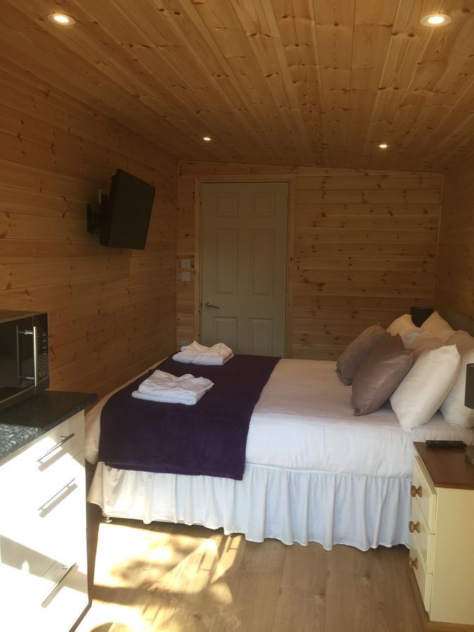 Romantic Getaway Luxury Wooden Cabin With Private Hot Tub And Bbq Villa Aberystwyth Exteriör bild