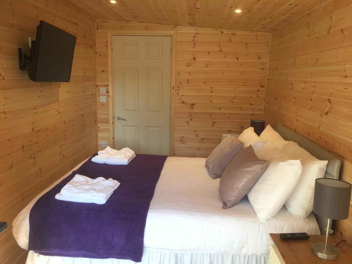 Romantic Getaway Luxury Wooden Cabin With Private Hot Tub And Bbq Aberystwyth Exteriör bild
